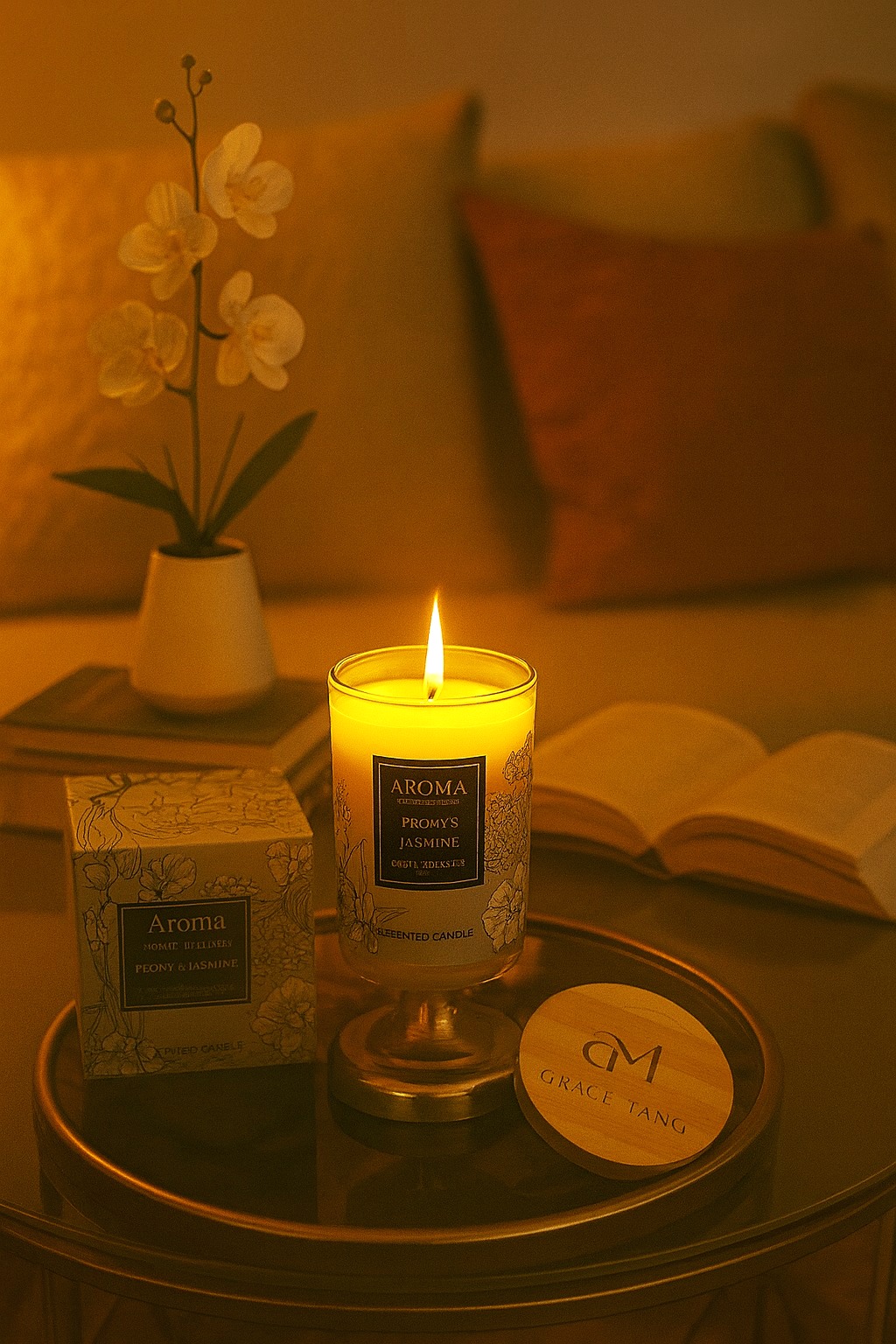 organic scented candle organic scented candle