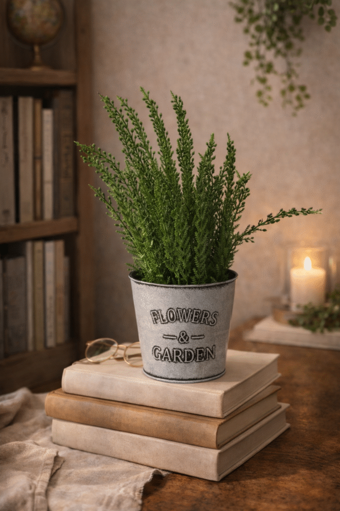 artificial plant perfect for bangladeshi home décor lovers who enjoy lampshades, cozy reading nooks, and modern aesthetic vibes